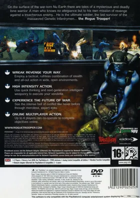 Rogue Trooper box cover back